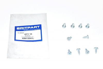 Image of AB612041L, a 'SCREW NO12 X 1/2 PAN HEAD SELF TAP' part