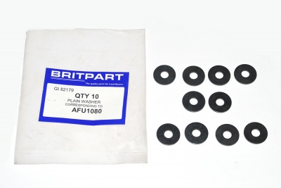 Image of AFU1080, a 'WASHER M6 PLAIN' part