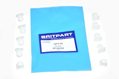 Image of AFU4162, a 'HOOK DRAIN CHANNEL SOFT TOP - DEFENDER' part