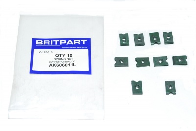 Image of AK606011L, a 'SPRING NUT' part