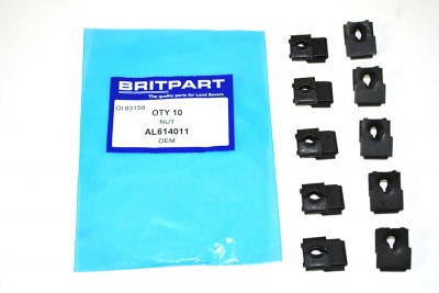 Image of AL614011, a 'SPIRE NUT FLOOR DEFENDER' part