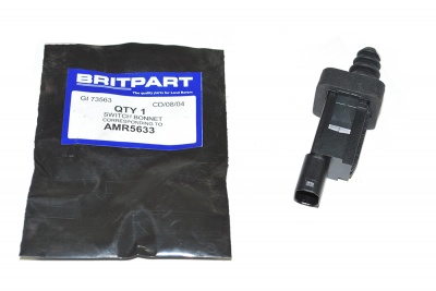 Image of AMR5633, a 'SWITCH BURGLAR ALARM BONNET - FREELANDER 1 - DISCOVERY 2' part