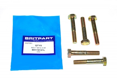 Image of BH110121L, a 'BOLT M10 X 60MM 1ST 30MM THREADED' part