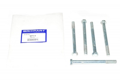 Image of BH606361L, a 'BOLT 3/8 UNF X 4 1/2' part