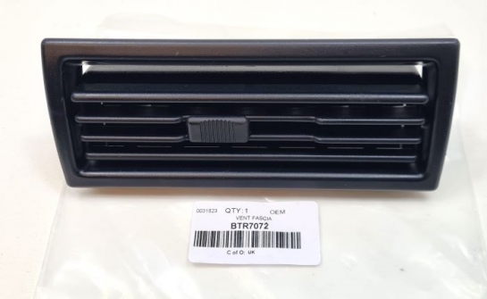 Image of BTR7072, a 'LOUVRE LOWER FACIA - RANGE ROVER CLASSIC - DEFENDER' part