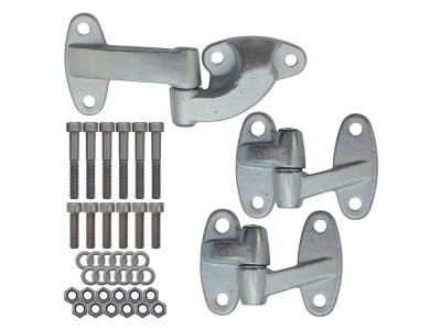 Image of DA1240, a ' REAR END DOOR HINGE KIT - DEFENDER' part