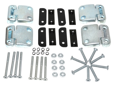 Image of DA1275, a '2ND ROW DOOR HINGE KIT - SERIES 111 - DEFENDER' part