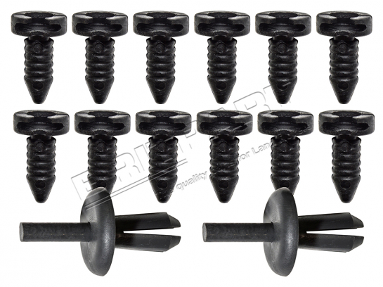 Image of DA1411, a 'DOOR CARD FITTING KIT - DEFENDER' part