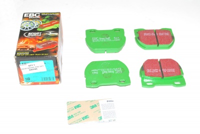 Image of DA4185, a 'EBC GREEN STUFF REAR PADS SFP000250' part