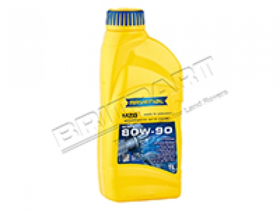 Image of DA4965, a '1 LITRE 80W90 MINERAL GEAR OIL GL4 ' part