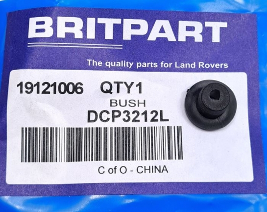 Image of DCP3212L, a 'BUSH - CLUTCH PEDAL SPRING DEFENDER' part