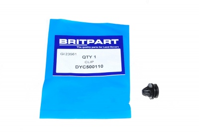 Image of DYC500110, a 'WHEEL ARCH AND DOOR TRIM CLIP - DISCOVERY 3' part