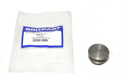 Image of ERR1086, a 'OIL PUMP RELIEF VALVE CAP 300TDI' part