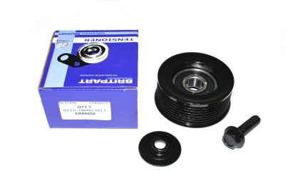 Image of ERR6658, a 'DRIVE BELT IDLER PULLEY TD5 DEFENDER - DISCOVERY 2' part