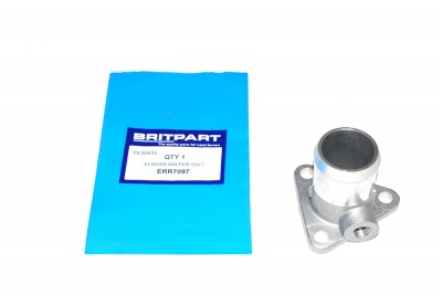 Image of ERR7097, a 'ELBOW - WATER HOUSING TD5 DEFENDER - DISCOVERY 2' part