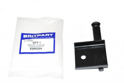 Image of ESR3294, a 'BRACKET REAR EXHAUST 90 2.5L 5CYL TD DEFENDER' part