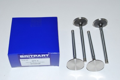 Image of ETC5739, a 'VALVE INLET CYLINDER HEAD - 2.5D/TD - DEFENDER' part