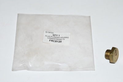 Image of FRC8120, a '5 SPEED LT77 GEARBOX - REVERSE DETENT PLUG - DEFENDER' part