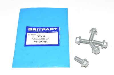 Image of FS108205L, a 'SCREW M8 X 20MM' part