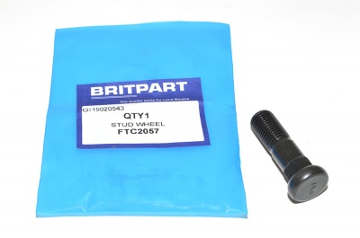Image of FTC2057 (RLJ500010), a 'WHEEL STUD KNOCK THROUGH FRONT P38 RANGE ROVER' part