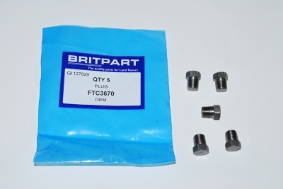 Image of FTC3670, a 'SWIVEL LEVEL PLUG - RANGE ROVER CLASSIC - DEFENDER - DISCOVERY 1' part