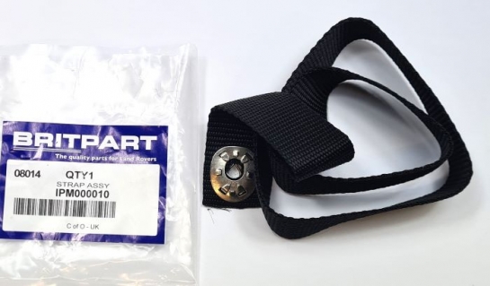 Image of IPM000010, a 'REAR SEAT RETAINING STRAP DEFENDER YA>' part