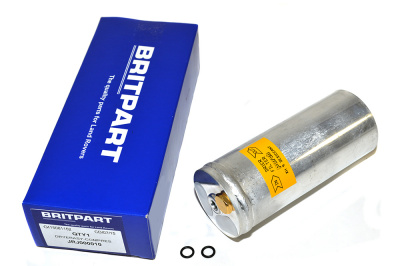 Image of JRJ000010, a 'RECIEVER DRYER ASSY AIR CON LHD DEF' part
