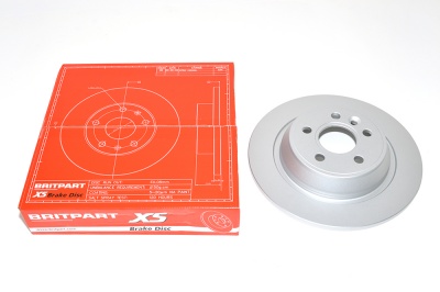 Image of LR027123G, a 'REAR BRAKE DISC- EVOQUE' part