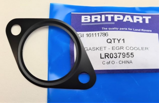 Image of LR037955, a 'EGR COOLER GASKET - DEFENDER 2007 ON' part