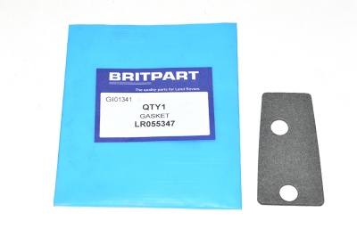Image of LR055347, a 'LOWER WINDSCREEN HINGE GASKET - DEFENDER 1987-2006' part