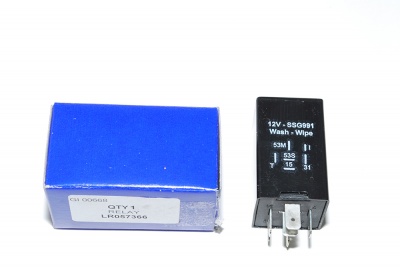 Image of LR057366, a 'WIPER RELAY - DEFENDER 2007 FROM VIN DA443235' part