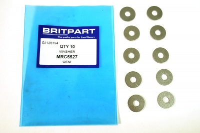 Image of MRC5527, a 'WASHER M6 PLAIN' part