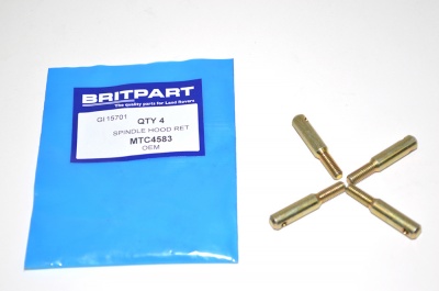 Image of MTC4583, a 'SPINDLE SOFT TOP HOOD RETAINER - DEFENDER' part