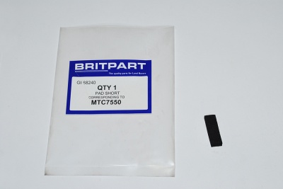 Image of MTC7550, a 'SIDESCREEN SHORT PAD DEFENDER' part