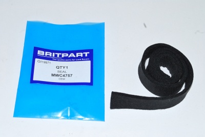 Image of MWC4757, a 'FELT GLAZING PROTECTOR - SERIES 111 - DEFENDER' part