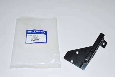 Image of MWC5019, a 'DOOR CHECK STRAP BRACKET - LEFT HAND - DEFENDER' part