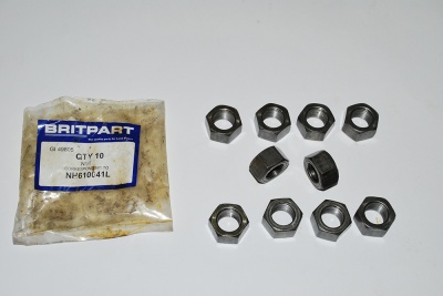 Image of NH610041L, a 'NUT 5/8 PLAIN' part