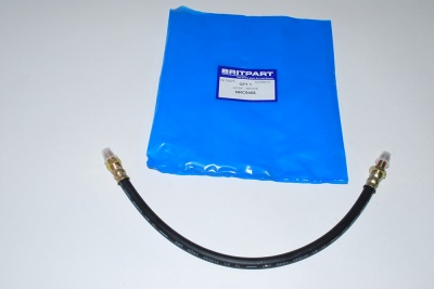 Image of NRC9458, a 'BRAKE HOSE METRIC REAR 88 SERIES 111 1980 ON' part