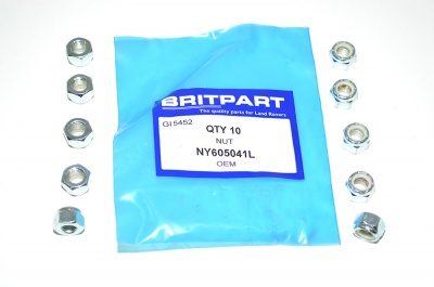 Image of NY605041L (NY605042), a 'NUT 5/16 UNF NYLOC' part