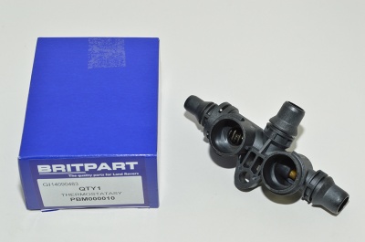 Image of PBM000010, a 'OIL COOLER THERMOSTAT 5 SPEED AUTOMATIC - RANGE ROVER VOGUE' part