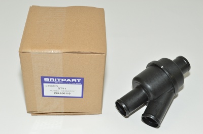 Image of PEL500110, a 'THERMOSTAT HOUSING DISCOVERY 2 - FREELANDER 1 FROM VIN 1A000001' part