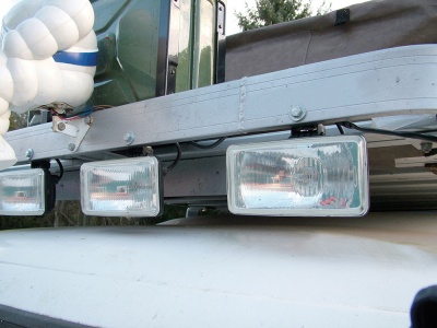 Image of PRC8238, a 'AUXILIARY FRONT LIGHTING LAMP - (SINGLE) -  RANGE ROVER CLASSIC' part