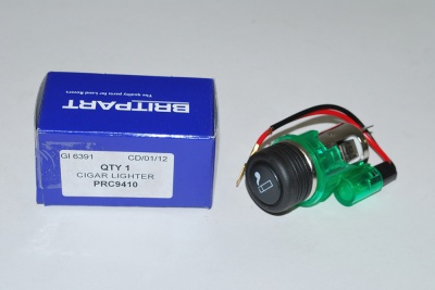 Image of PRC9410, a 'CIGAR LIGHTER COMPLETE DEFENDER - DISCOVERY 1 - RANGE ROVER CLASSIC' part