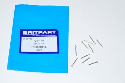 Image of PS603041L, a 'SPLIT PIN SMALL TO FIT CLEVIS 562481' part
