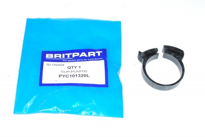 Image of PYC101320L, a 'HOSE CLIP CLAMP PLASTIC FREELANDER 1 - MG-ROVER' part