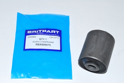 Image of RBX000070, a 'FRONT SUSPENSION ARM BUSH - RANGE ROVER VOGUE' part