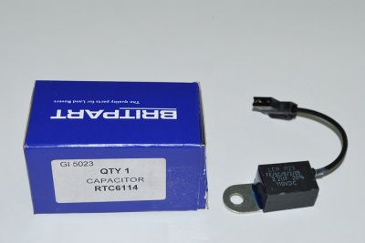 Image of RTC6114, a 'CAPACITOR FOR 127 ALTERNATOR' part
