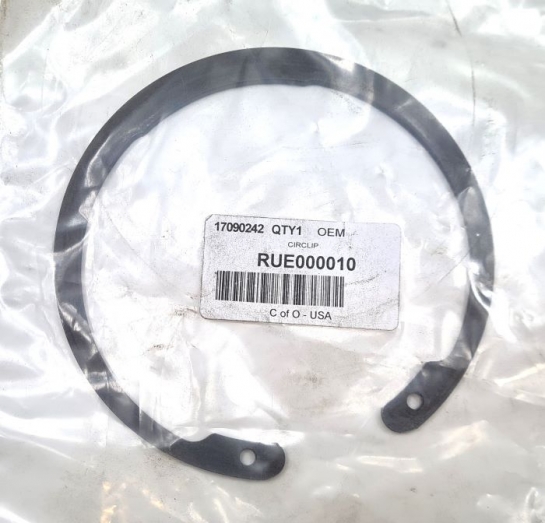 Image of RUE000010, a 'HUB RETAINING CIRCLIP 51MM L322 RANGE ROVER VOGUE' part