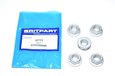 Image of RYH100590, a 'NUT M12 LOCKNUT FREELANDER 1 - DISCOVERY 2' part