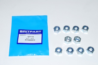 Image of RYH500510, a 'NUT M12 NYLOCK - MULTIPLE APPLICATIONS' part